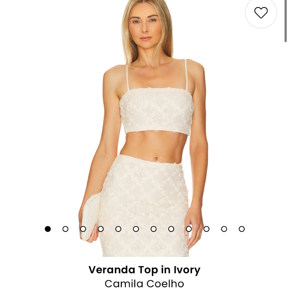 XS white set from Camila Coelho. Perfect set!!